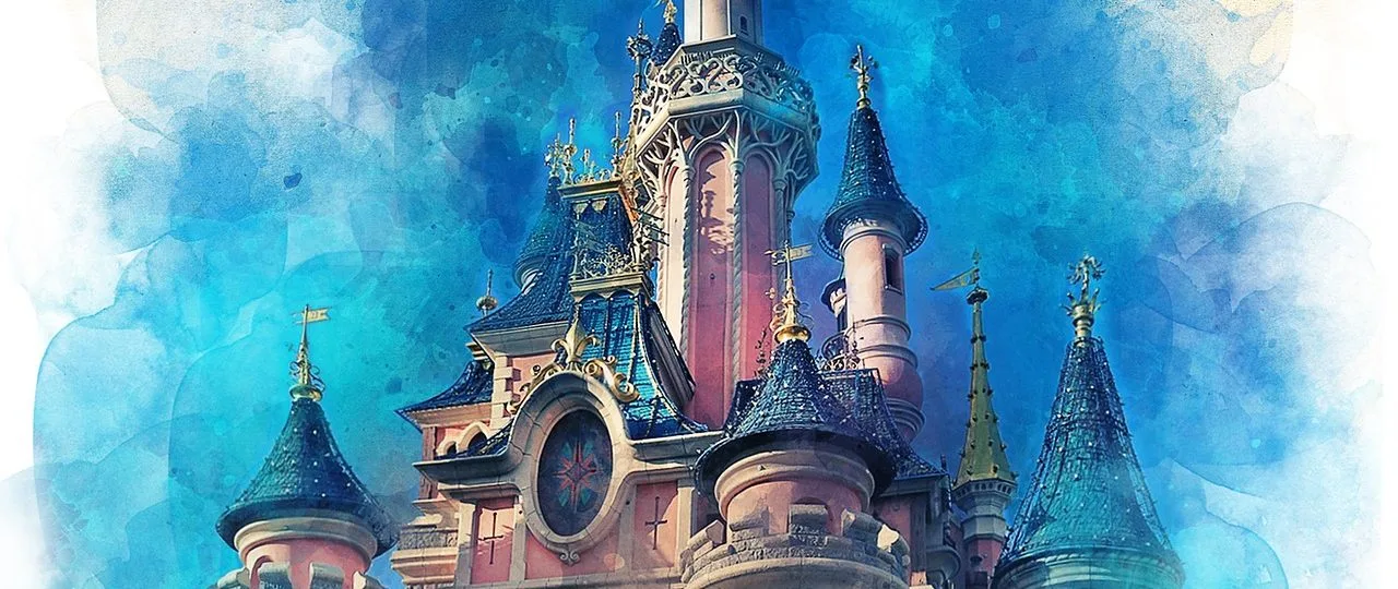Disneyland-acuarela