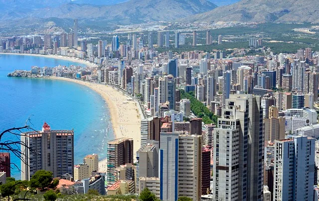 Imagen del skyline de Benidorm